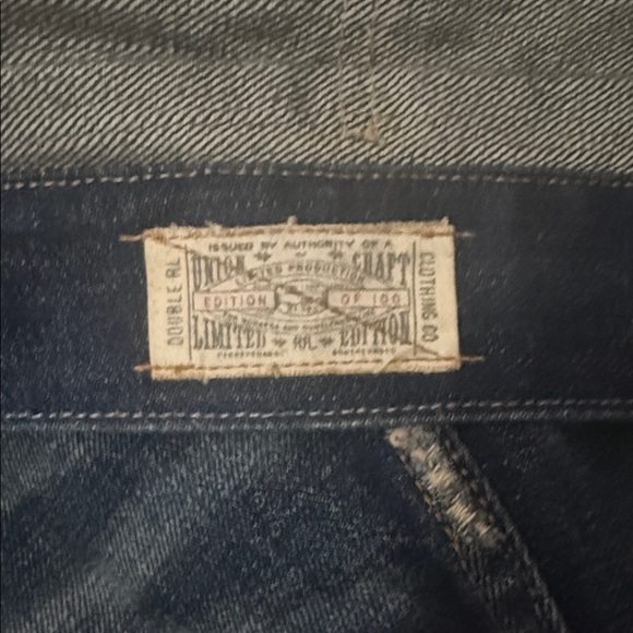 Double RL (RRL) Limited Edition 1 of 100 Coast to Coast Denim Jacket -Size Large - Picture 11 of 15